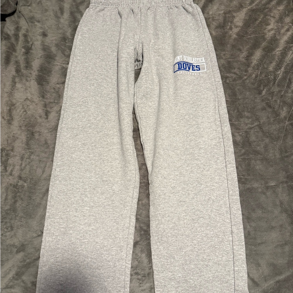 Gildan Gray Wide Leg Pants